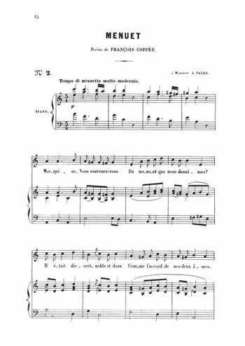 Menuet